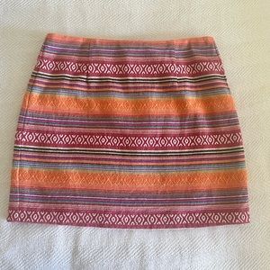 Multicolor Aztec Ladakh Mini Skirt from Anthro